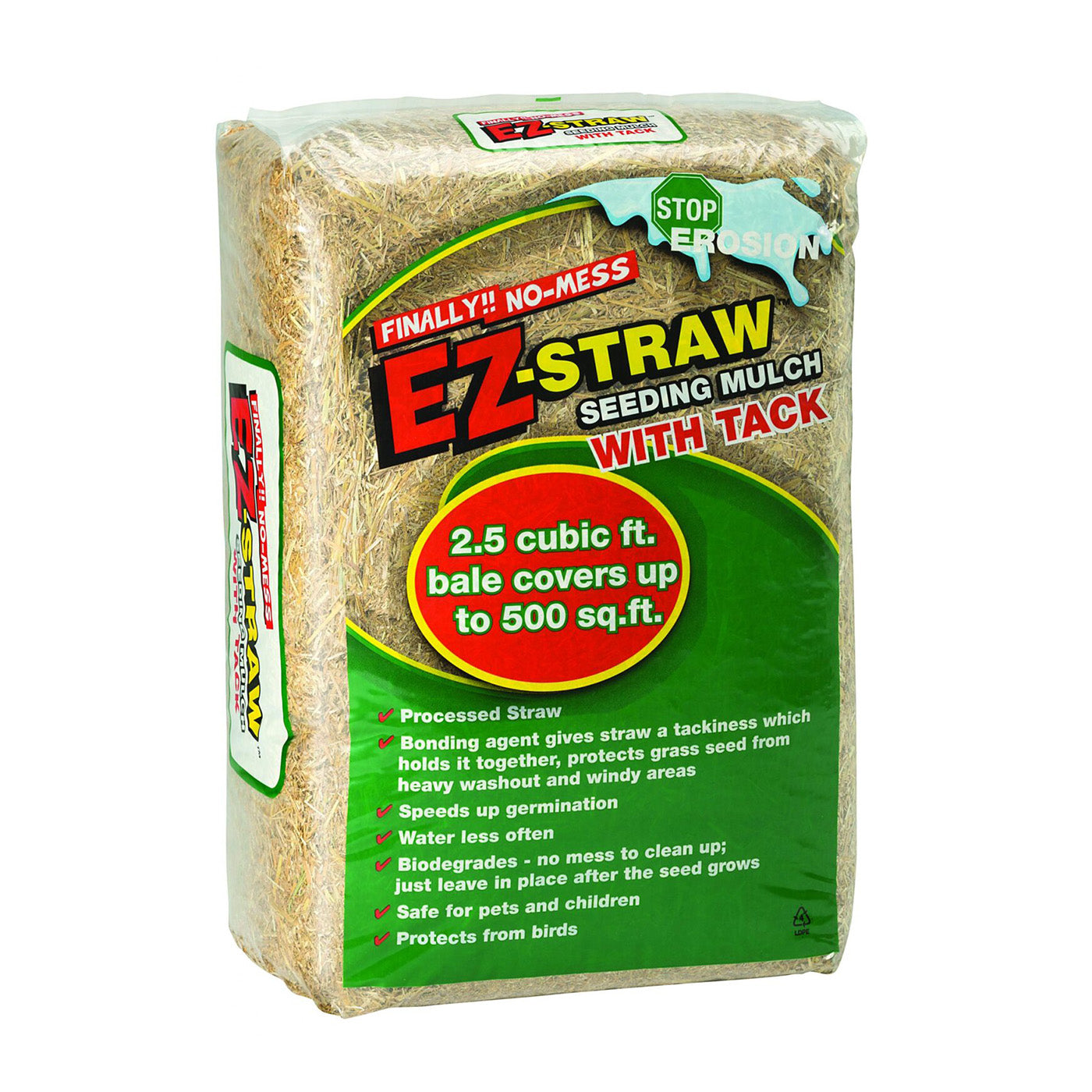 EZ Straw Seeding Mulch with Tack