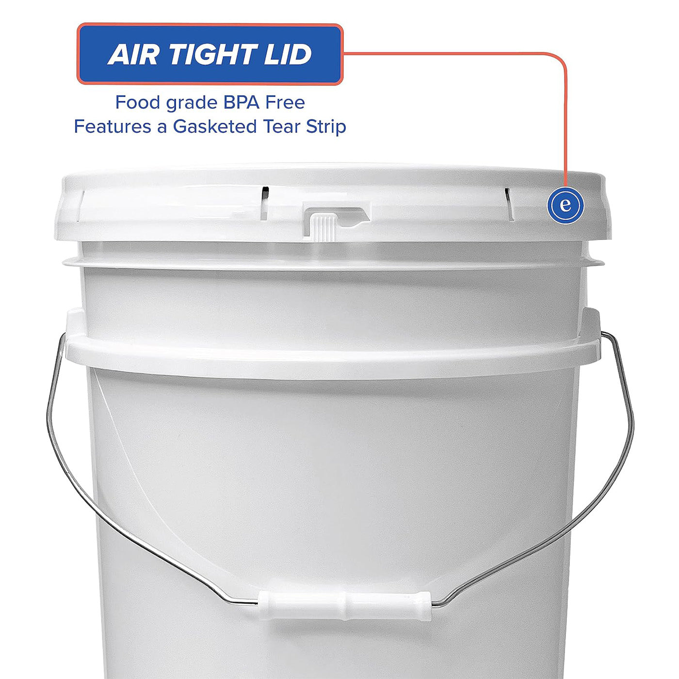 AMP 5 Gallon Bucket w/ Lid