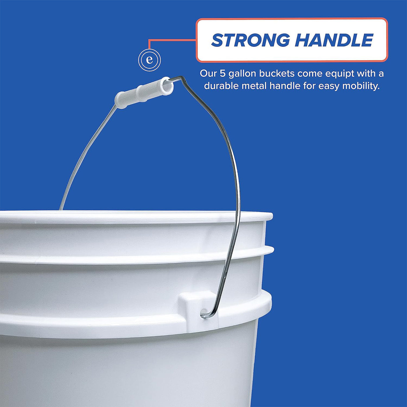 AMP 5 Gallon Bucket w/ Lid