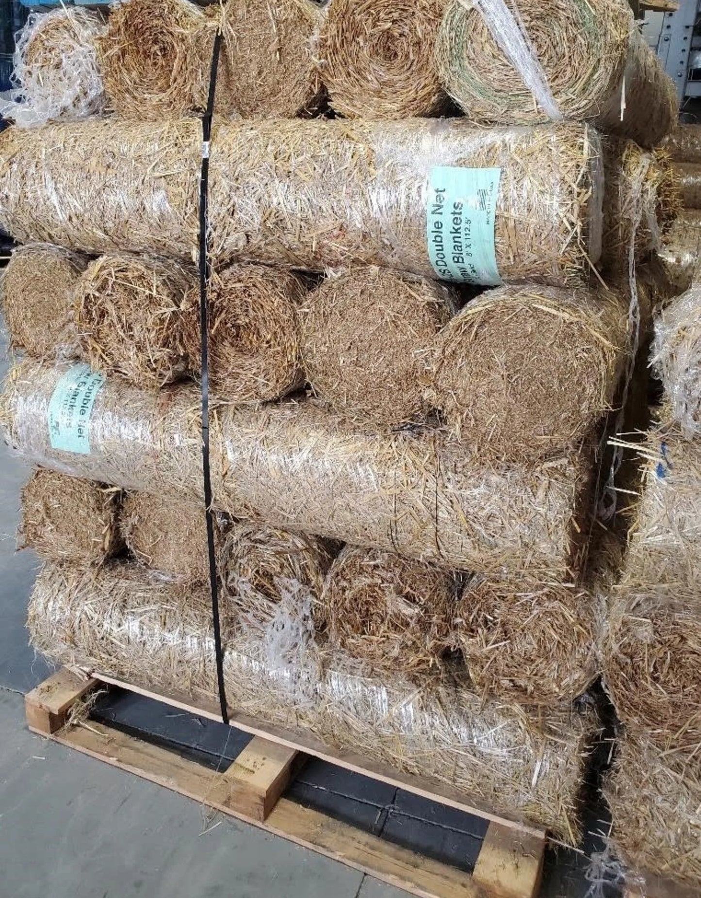 Straw Blanket - 4' x 112.5' Single Net