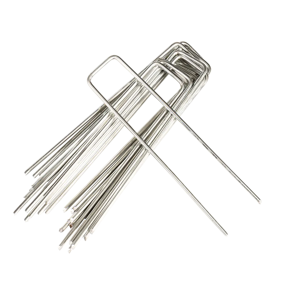 Metal Yard Staples - 25 pack