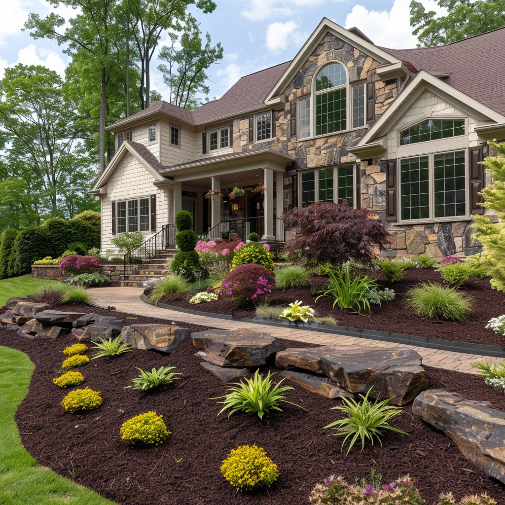 Chocolate Brown Mulch
